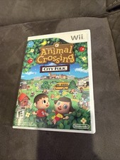 Animal Crossing City Folk - Nintendo Wii Game Complete Tested !