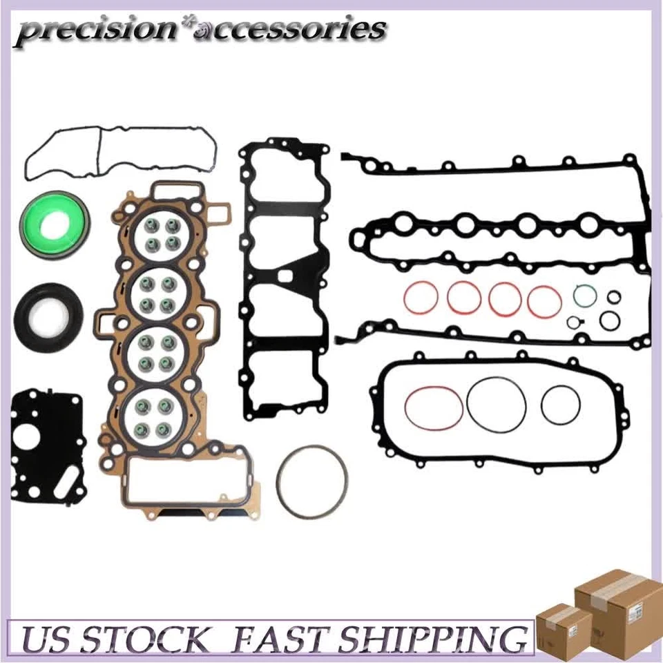 JUEGO DE JUNTAS DE MOTOR para Land Rover Discovery Evoque Velar Jaguar XE/F 2.0T 2018+ Foto 2 de 4