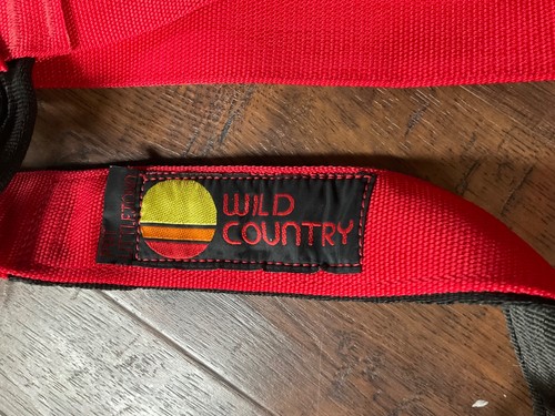 Littlejohn Wild Country sitzender roter Klettergurt größenverstellbar - Bild 2 von 3