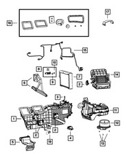 Genuine Mopar Heater Core 68048895AA