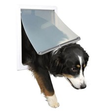 TRIXIE Pet Products 3879 2-Way Locking Dog Door- Medium - Extra Large Dogs- W...