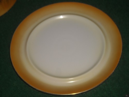 Vintage Noritake Baum auf der Wiese bedeckt Butterdose rot Backtag M gebraucht - Bild 7 von 9
