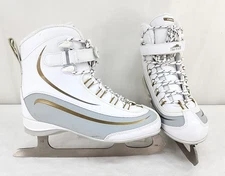 Lake Placid Everest Women’s Size 6 Soft Boot Figure Ice Skate  White Worn Once