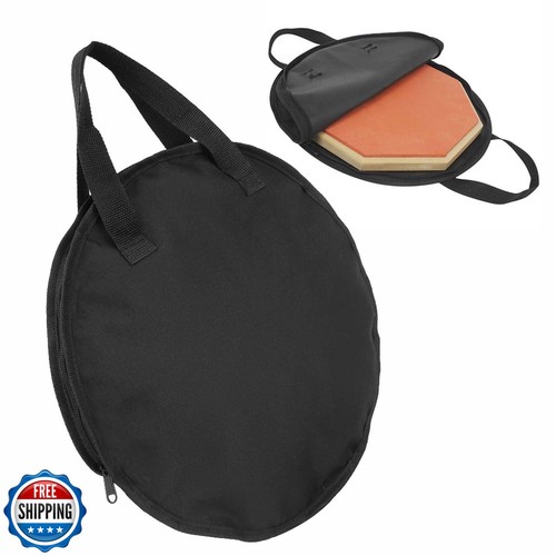 Fayelume Cymbal Bag, 14 Inch Black Drum Cases, Oxford Cloth Snare Drum Case, - Picture 3 of 5