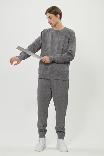 Anti Stab Slash Cut Sweatshirt Long Sleeve Underwear Safety Protective Costume - Picture 9 of 14