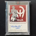 🧂YY 2025 PANINI AUTHENTICALLY Inscription "kobe" AUTO 5/10 PATRICK MAHOMES II