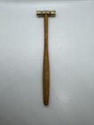 Vintage Brass PEER Watchmaker Jeweler Wood Hammer