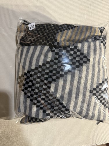 Maglione cardigan con cappuccio Field Flower Anthropologie misto lana M maglia Chevron - Foto 8 di 8