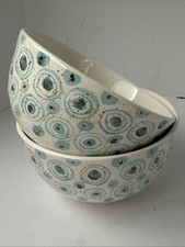 Anthropologie Oleanna Bowls - Set of Two RARE