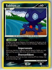Sableye 48/100 Reverse Holo Uncommon Stormfront DMG on eBay