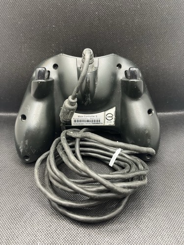 Original OEM Microsoft Xbox Controller S Type Black Wired Cable X08-69873 - Foto 2 di 2