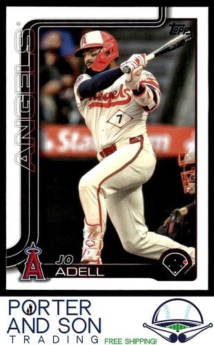 Jo Adell 2025 Topps Series 1 #211 Los Angeles Angels Baseball Card - Picture 1 of 2
