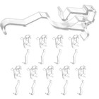 10pcs Window Valance Clips Horizontal Blind Valance Clamps Blind Valance Clips