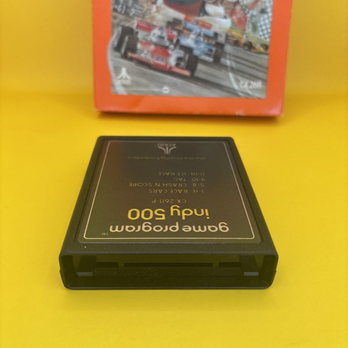 Indy 500 For Atari 2600 - Boxed with driving paddles. - Picture 20 of 21
