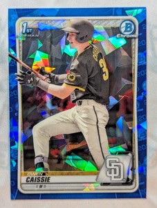 2020 Bowman Draft Sapphire 1st Owen Caissie BD-49 Cubs