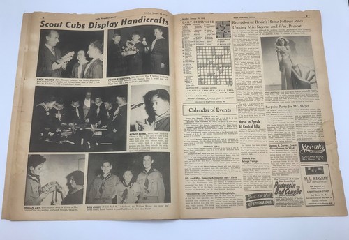 NY Newsday Long Island Newspaper 1st Year Publication-Jan 29, 1945-COMPLETE-RARE - Picture 4 of 7