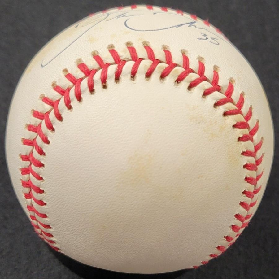 Frank Thomas signed American League AL Baseball autograph ~ PSA Sticker view 5