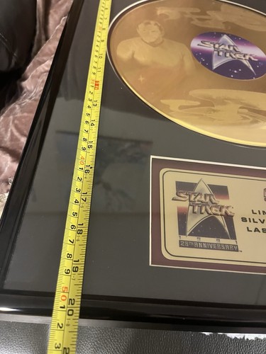 Star Trek Captain Kirk U.S.S. Enterprise Ltd Ed SILVER ANNIVERSARY Laser Disc 91 - Picture 24 of 24