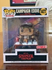 VAULTED Funko Pop! Deluxe CAMPAIGN EDDIE 1477 Only at Target STRANGER THINGS