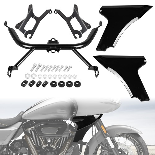 Side Fairing Panel Brackets for Touring CVO Road Glide 2023-2024 Support Spoiler - Picture 5 of 9