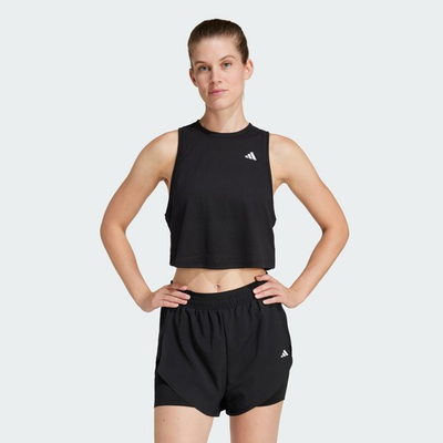 #ad #ad adidas women Train Essentials Boxy Workout Tank Top $20.00