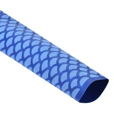 Heat Shrink Sleeve Wrap Tubing 40'' Lengths, Dia 30mm Blue Scales