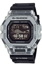 Orologio Casio-GBX-100S-1ER GBX-100S-1ER, G-Shock Uomo Resina/Acciaio inos NERO