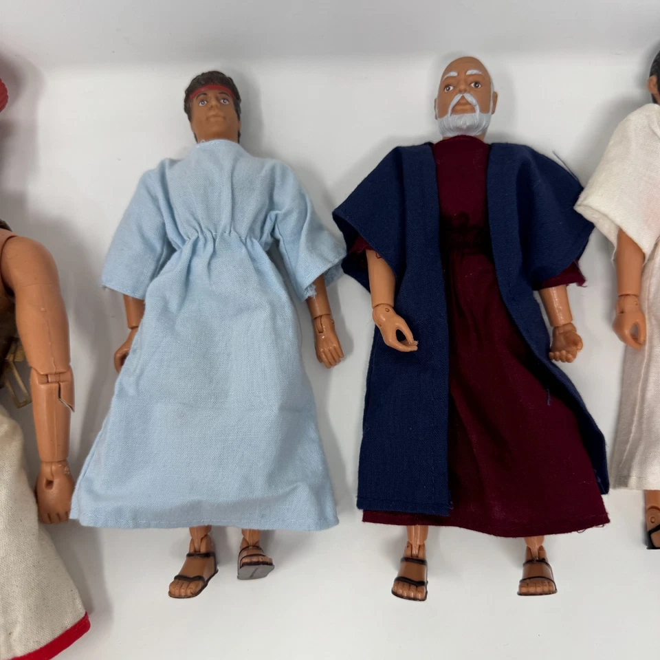 Figura de acción Juguetes David & Goliat (12") Bible Greats Biblical Rainfall 1986 Foto 3 de 4