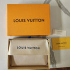 Authentic Louis Vuitton Drawer Slide Style Empty Box 7”x5”x1.5” And Dust Bag