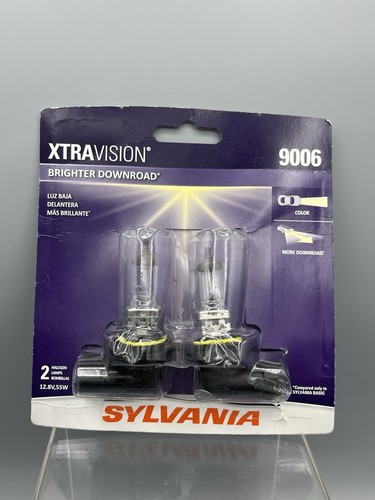 Juego de 2 pares de faros halógenos de alto rendimiento SYLVANIA 9006 XtraVision - Imagen 1 de 2