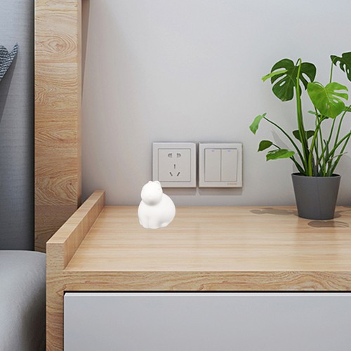 Keramik Hase Ornament Baby Büro Figur Dekoration Hase Haus Skulptur - Bild 6 von 12
