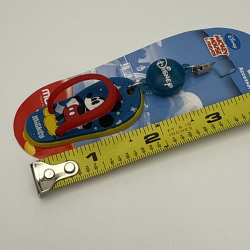 Official Disney Mickey Mouse Blue Flip-Flip Charm Strap for Key Chain Cellphone - 第 10/12 張圖片