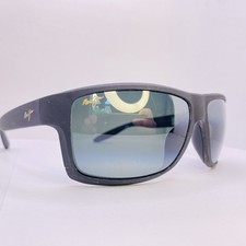 Maui Jim Authentic Sunglasses MJ-528-2M Pohaku 62  15 135 Matte Black Japan