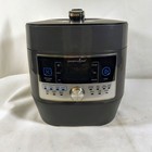 Pampered Chef Electric Quick Pressure Cooker 100011 Black 6.0L TESTED-Working