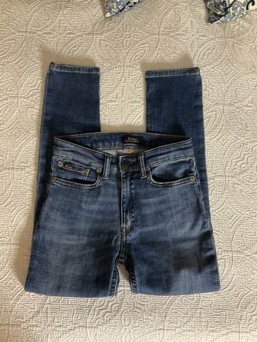 Girls Size 10 Adjustable Polo Jeans - Picture 1 of 7