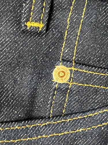 Vintage 80s LEVIS Jeans Orange Tab 20505 0217 NOS Uncut Jacron 34W 33L - Bild 9 von 17