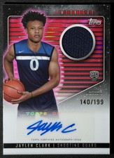 2024 Topps Midnight Rookie Jersey Auto /199 Jaylen Clark  Minnesota Timberwolves