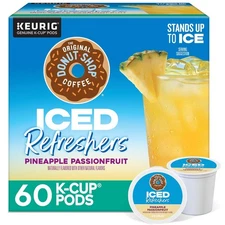 The Original Donut Shop Iced Refreshers, Pineapple 60 Count (Pack of 1) 