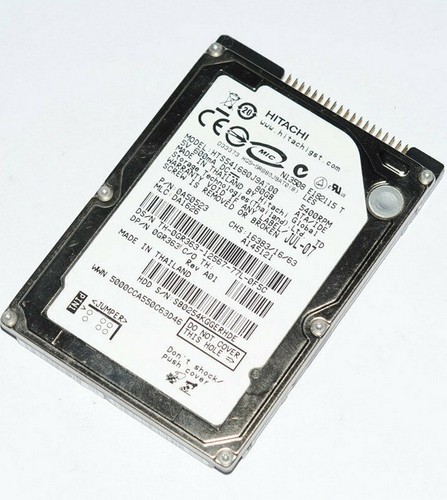 Hitachi 2.5", 80GB Hard Drive (HTS541680J9AT00) HDD - Picture 2 of 4