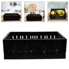  Gemüsebehälter Faltbarer Einkaufskorb Aufbewahrungskörbe Für Die Küche Obst