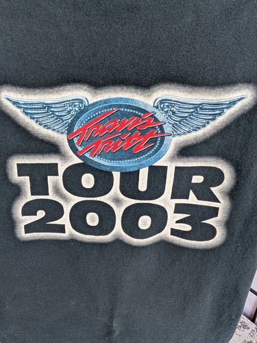 Vintage Travis Tritt Tour 2003 Men's Graphic Print T-Shirt Black 2X Anvil GUC - Picture 9 of 12