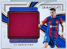 Robert Lewandowski 2023-24 Panini Immaculate Collection The Standard Patch 22/99