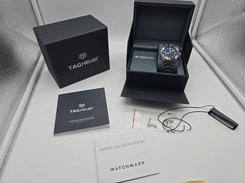 TAG HEUER AQUARACER CALIBRE 5 AUTO 43MM SS HERREN UHR WBP201B.BA0632 - Bild 2 von 16