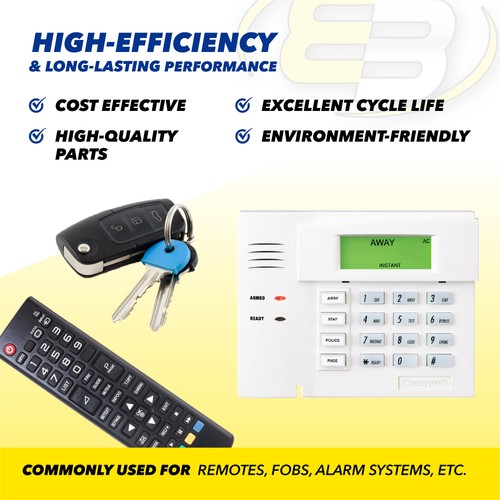 6x Alkaline 6V Batterie kompatibel mit 4LR44 L1325 4AG13 für Elektronikschlösser - Bild 7 von 7