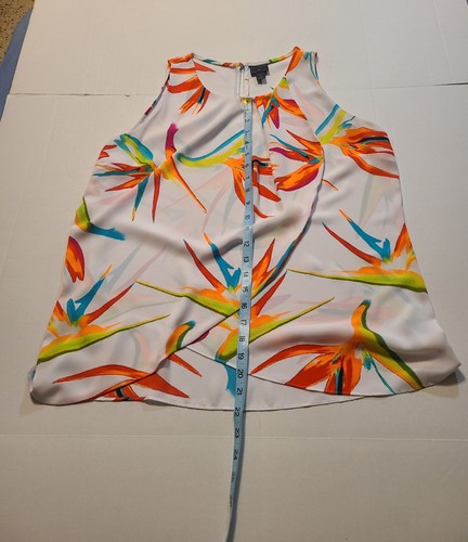 Worthinton Colorful Sleeveless Women's Top EUC Large - Picture 9 of 9