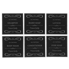 6 Sheets Hand Soap Labels Shampoo Stickers Waterproof Bottle Bathroom