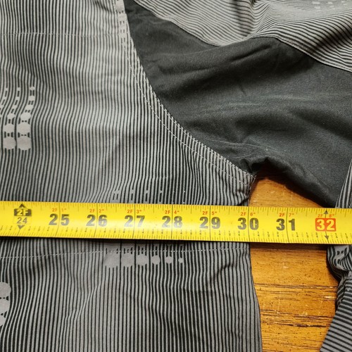 Bugle Boy Shirt Mens 3X Geometric Button Up Black Zip Pocket Vented VTG 90’s - Picture 11 of 12
