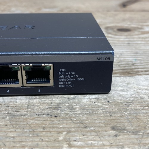Netgear 5-Port Multi-Gigabit Ethernet Unmanaged Network Switch (MS105) - Bild 4 von 9