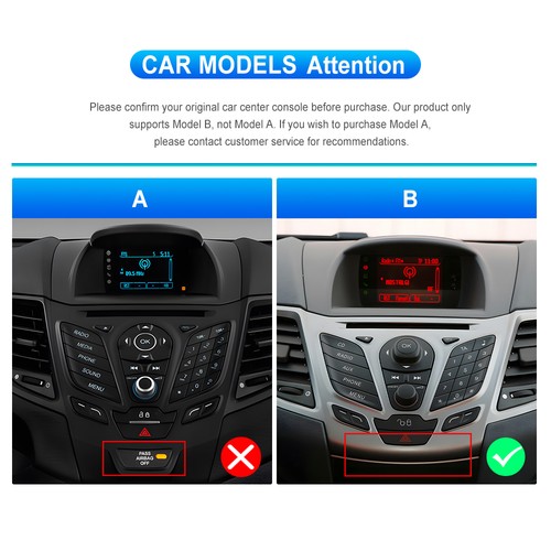 DAB+ Radio For Ford Fiesta 2009-2014 32GB Android 13.0 Car GPS SAT Nav Head Unit - Picture 2 of 19