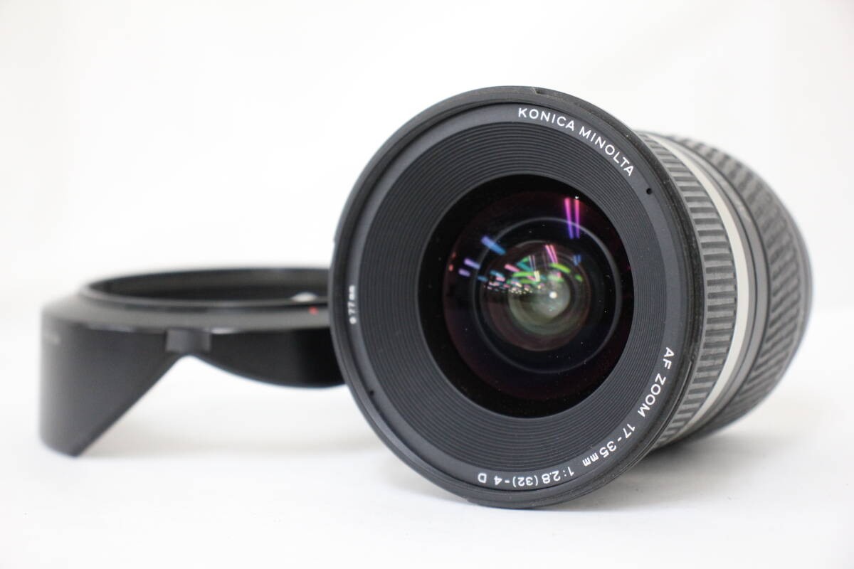 美品　コニカ Minolta AF レンズ 17-35mm F2.8-4D Amazon.co.jp: Konica Minolta AF ZOOM 17-35mm F2.8-4(D